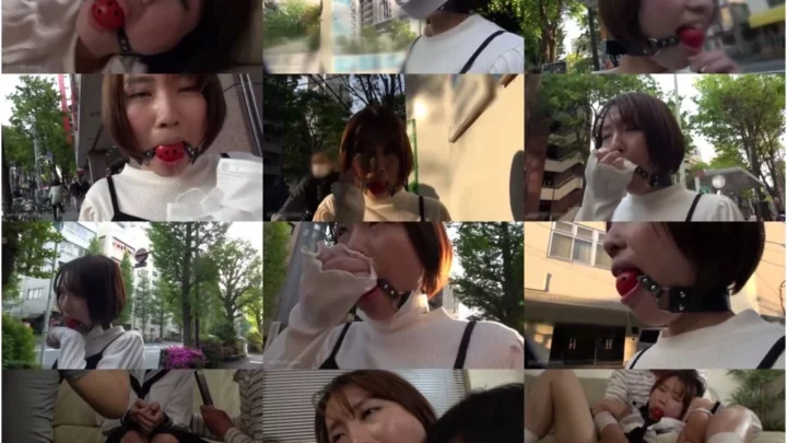 Screenshot 1 from [GAGD-002] 東京猿轡 志田紗希 セーラー服 羞恥