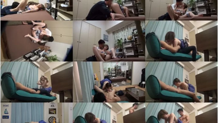 Screenshot 1 from [200GANA-2300] 百戦錬磨のナンパ師のヤリ部屋で連れ込みSEX隠し撮り 真面目な銀行員を酔わせてお持ち帰り ラップ越しのベロチューでムッツリスイッチON