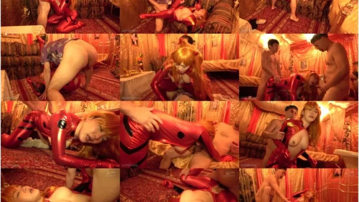 Screenshot 1 from [BBACOS-025] 松坂○子似の肉体を持て余した奥さんを惣流ア○カラングレーにした件 中田氏後編 三雲ゆり子