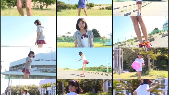 Screenshot 1 from [OUTN-0076] 大海原胡桃 渋谷区立原宿ファッション女学院 番外編 ソロイメージ