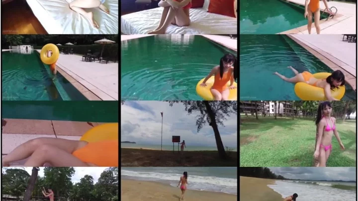 Screenshot 1 from [DGFR-004] 鶴巻星奈 プール物語 ～クアラルンプール旅行編～