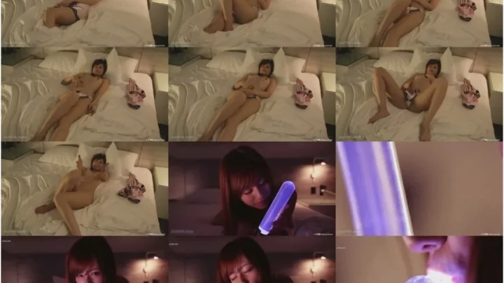 Screenshot 1 from [REBDB-096] 瑠川リナ ニューヨークの眠れない夜 ソロワーク イメージビデオ
