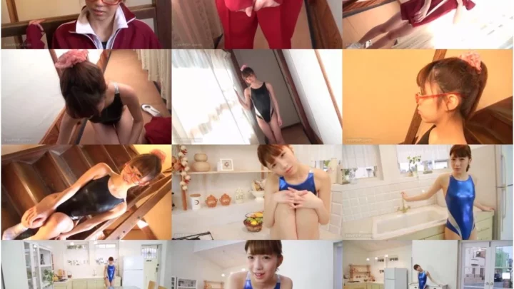 Screenshot 1 from [SMAC-022] 大谷彩夏 全部キラキラ光沢水着！和風アレンジ