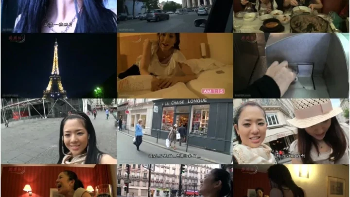 Screenshot 1 from [PCBE-11822] 蒼井そら×麻美ゆま – 姫姫旅行 パリ編