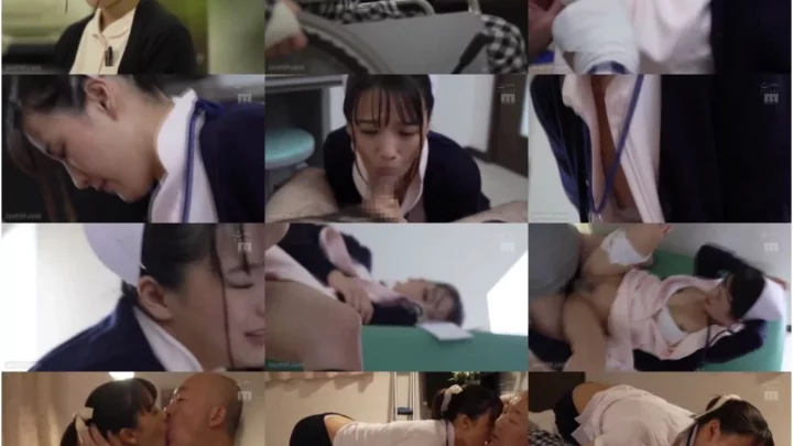 Screenshot 1 from [MIAA-385] 僕の愛する婚約者がクズ患者の中年オヤジに呼び出されて毎晩チ○ポをシゴかされていたなんて… 脅迫ナースコール性処理NTR 向井藍 木村浩之