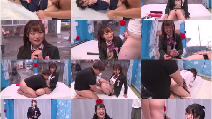 Screenshot 1 from [SDMM-088] マジックミラー号 卒業式直後のミニスカ女子高生が何度も射精させるほど高額賞金GET！連続射精チャレンジ！発射を促すためにキツキツ桃色おまんこに挿入も！6名出演全員SEX合計16発射！