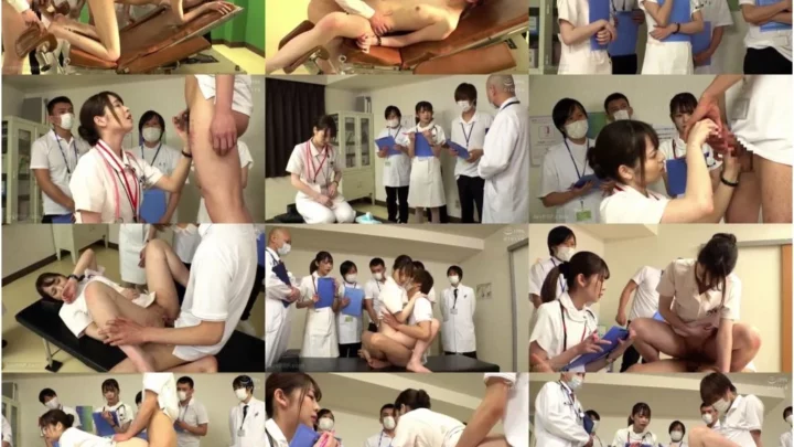 Screenshot 2 from [SVDVD-858] 羞恥 看護学校実習 男女全裸で実技指導を受ける質の高い授業 斎藤みなみ 中出し 潮吹き 新城ひな