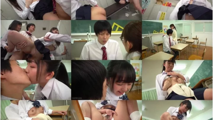 Screenshot 2 from [HUNTB-141] 男はボク1人の学校の大掃除はパンチラ天国！見渡せば視界に広がる無数のパンチラに大興奮！2 去年まで女子校だった学校に編入したら男はボク1人！