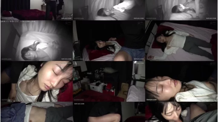 Screenshot 1 from [467SHINKI-078] 過激 電車痴漢 自宅盗撮 睡眠姦 ミニJ●水色