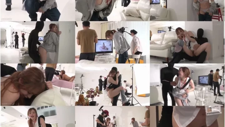 Screenshot 1 from [STARS-682] SOD本社で一日AD体験！制作部アシスタントディレクターになった小倉由菜が知り合いの訪問者を目の前にハメっぱなし辱め業務