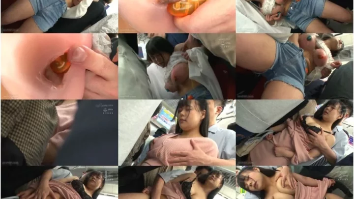Screenshot 2 from [NHDTB-733] 乳首開発痴●3 乳房を縛られ感度が上がりイキ堕ちたGカップ女