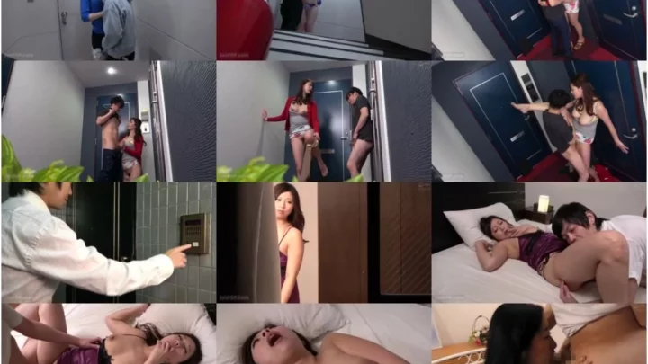 Screenshot 1 from [YLWN-237] 隣の奥さんのエッチな肉体に思わず勃起 キス・接吻 人妻