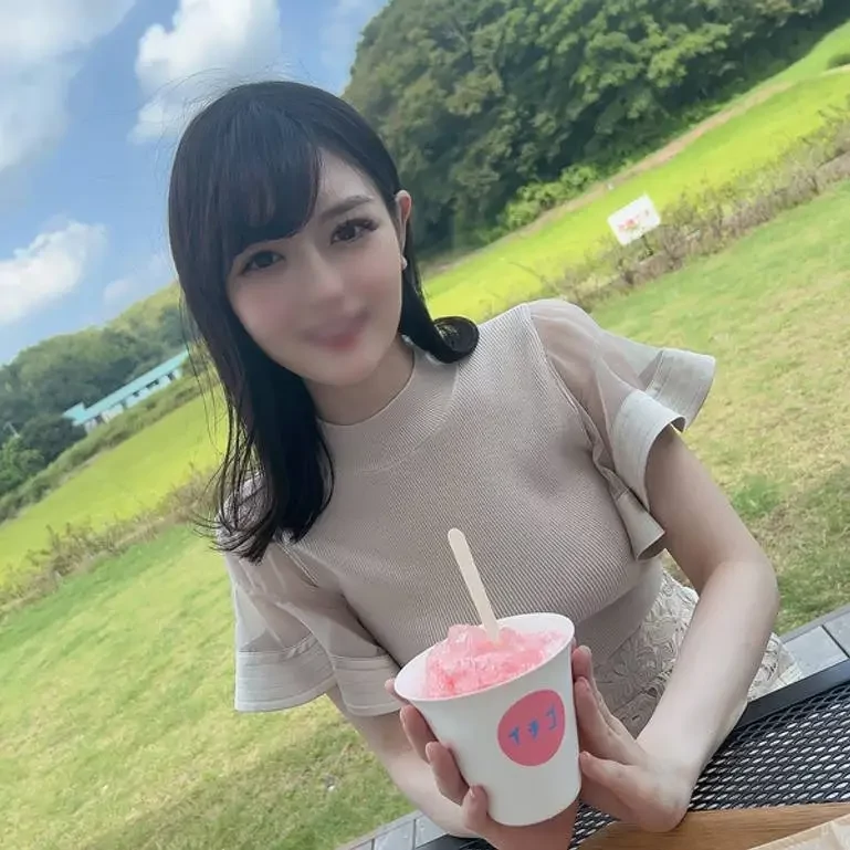 清楚美女がまさかのビッシリ茂った未処理剛毛！！２回連続中出し！！