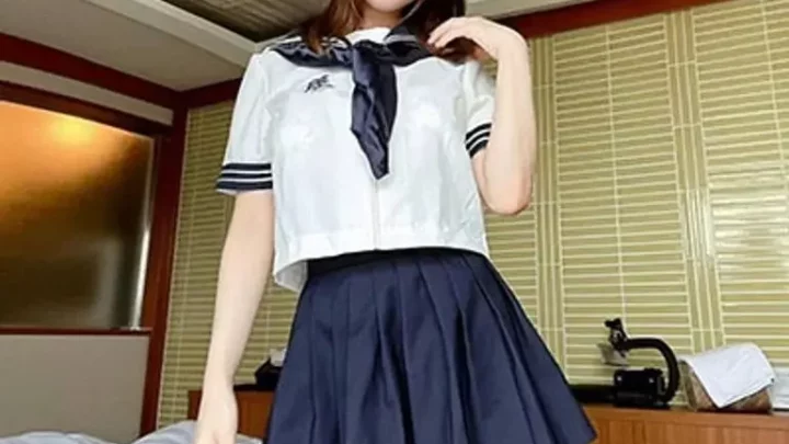極上Gカップグラビアアイドル降臨 敏感過ぎるパーフェクトボディの制服美女に生中出し
