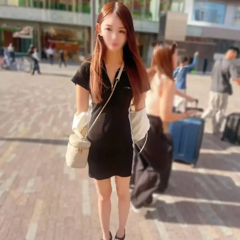 Fカップデカ女。股下1mの美脚スレンダーに二度見必須。モデル体型の彼女の膣内に3度も種付けして昇天