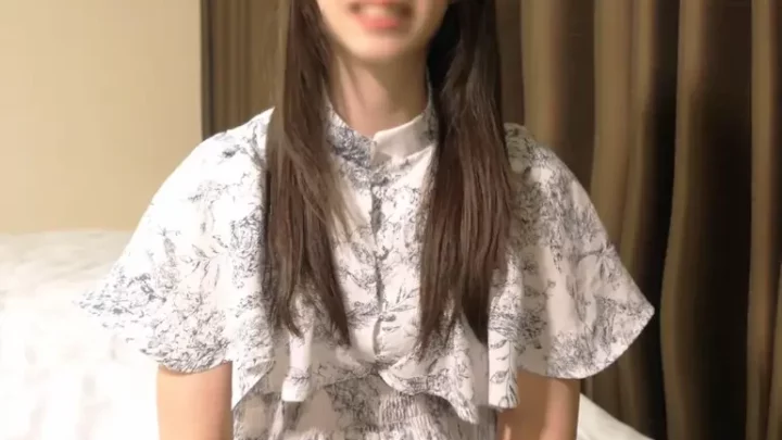 テニス部後輩 感じやすい21歳 久しぶりの再会でこっそり2人で抜け出し二次会