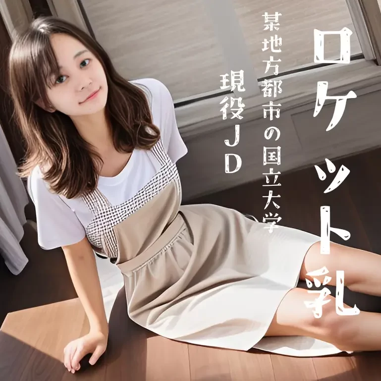 ケット乳の極上ボディ ムチムチ素人 剛毛マンコのJDさん