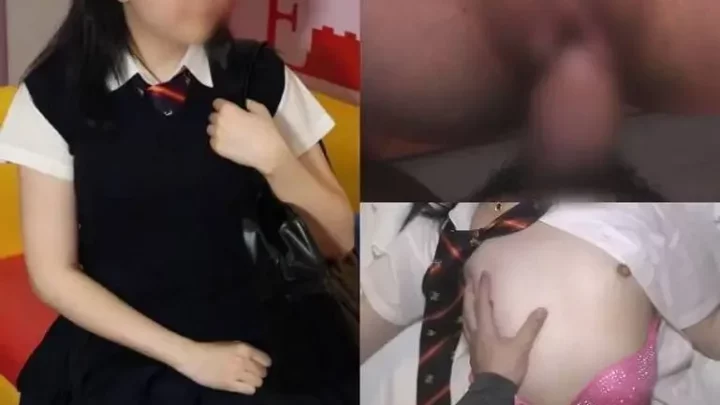 低身長ちっぱい押しに弱い女、激ピストン大量中出し スジマン穴から白濁液が流れ出す衝撃映像