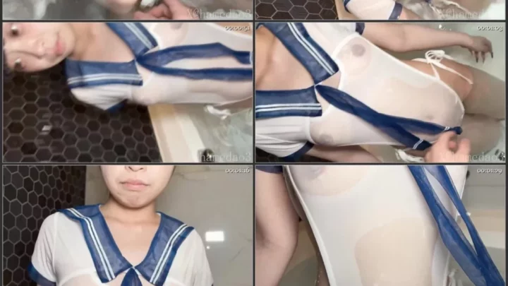 Screenshot 4 from 未公開 148cm圧倒的18歳コンカフェ嬢 汗だくの巨根にメス顔発令 発情した膣に2度の種付け
