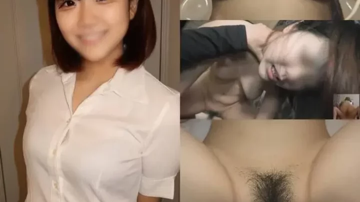 高身長173cmの短大生が就活インターンシップ後に首絞めイキ狂うSEX！危険日ドマンコに容赦なく中出し