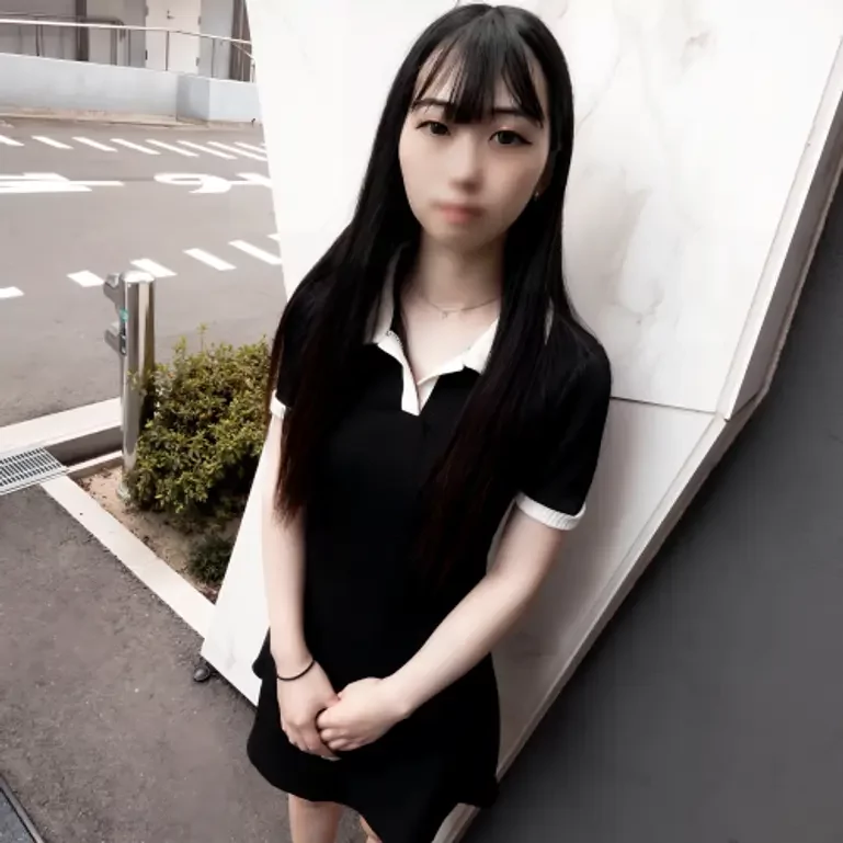 清楚系ロングヘアが魅力的なみさきちゃん20歳 感じ方がすごい