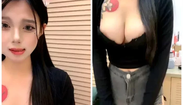 純情の皮皮 巨乳校花の魅力 制服が映える可愛さ満点