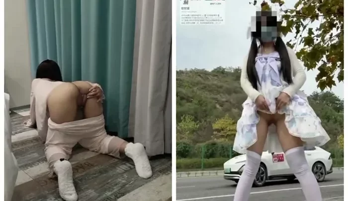 かわいいお姫様系の小娘がおしっこをたくさん漏らしてる【ソフトちゃん】最新ライブ配信（1月14日更新）