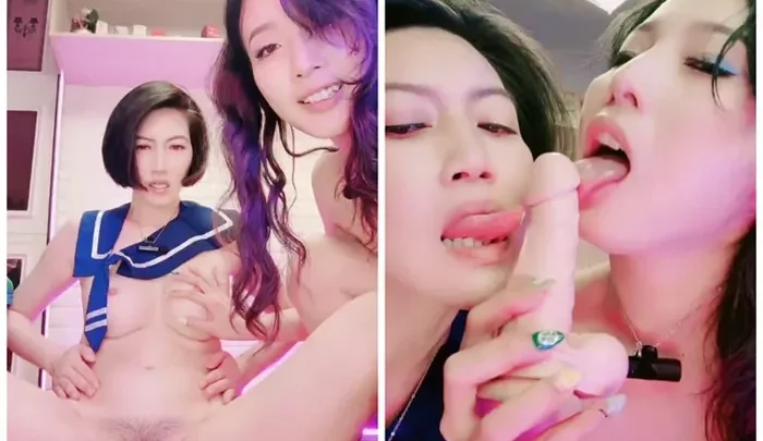 痴女の台湾女性兄弟愛による女装ライブ！舌接吻調教と重ね重り、偽りビッチ交わる指責口説き、穴コキ必見の艶体