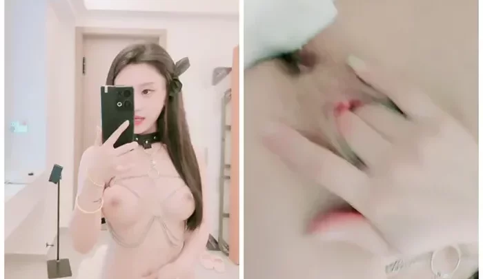 Screenshot 1 from 新人おしゃべり系！鏡の前でおもちゃでオナニーを楽しむ可愛い子ちゃん【ライブ配信限定】