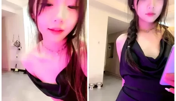 清純で可愛い妹、パパとママがいない時に脱衣して自慰する姿