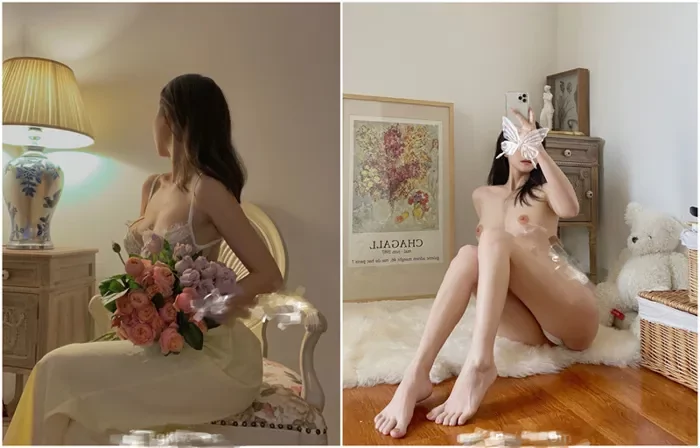 超美人人気女優がプライベートライブ配信で披露する豊満ボディ特集