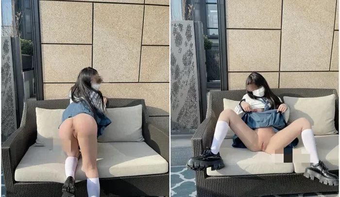 Screenshot 1 from 【ライブ配信】かわいい巨乳のアジア美女が黒色ビキニを着て、リアルタイムで可愛い声でお説得！