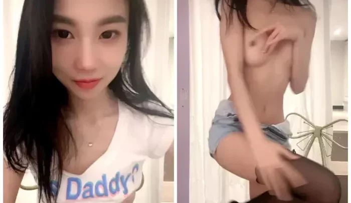 アジアの美女 月々嗷 美脚と細腰の魅力あふれる脱衣舞