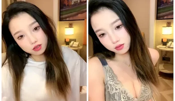 巨乳美少女の魅力的配信！新人美女が登場、肉感的なボディと熱烈な駆け引きを披露【注意：成人向け】