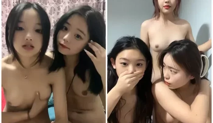 3人の若い可愛い女の子たちが、2019年のライブ配信で脱ぎ捨てられた姿を披露【自然な雰囲気の配信】