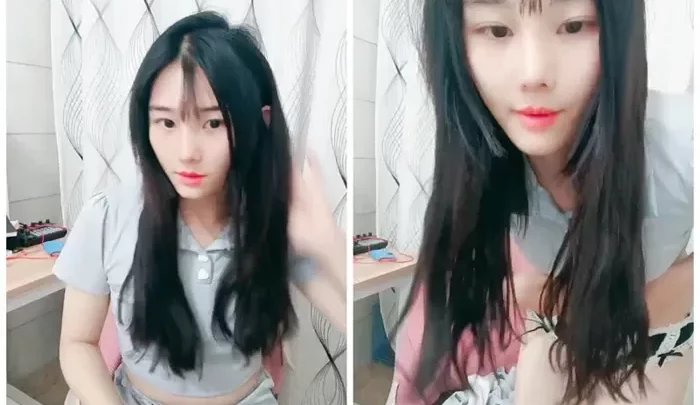外見が抜群の美女が完全に顔を出し、胸も隠さず放送！超可愛くて魅力的でワクワクするライブ配信