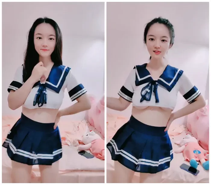 かわいい女の子の魅力！ラブレタで癒される、制服と浴室が織り成す幻想。
