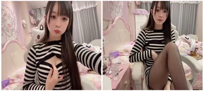 万元級ド派子配信者 蔡小熊【公式】の清纯美貌が眩い！絶品美女のプライベート空間へようこそ