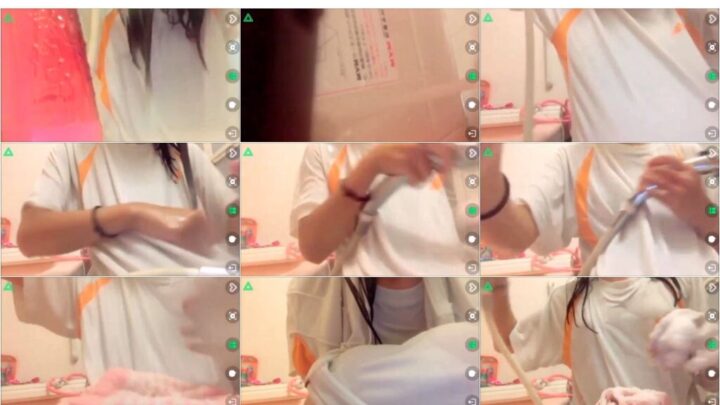 真夜中のお風呂配信☆きれいなちっぱいJXの秘密♪etc3本