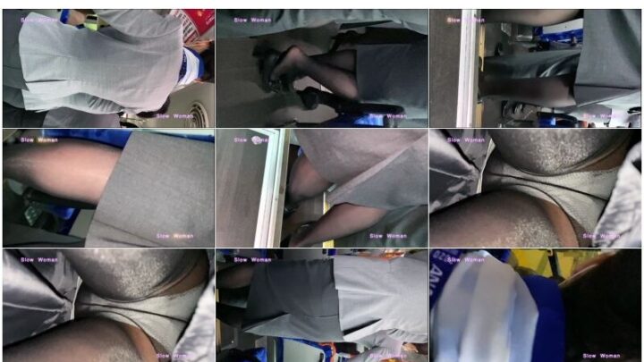 Screenshot 1 from 魅惑のCAさんSP13 ライト点灯で艶めかしい黒ストッキング 3回トライで純白パンティゲット