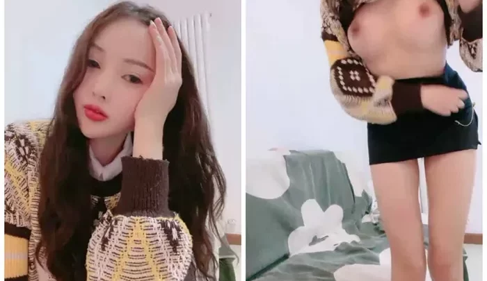 可盐可甜の美女！魅惑的なボディが特徴的！下から撮影した親密な視点ライブ配信