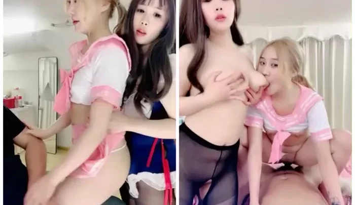 絢爛美少女 二龍二鳳の熱烈な絡み 巨乳垂れ流し刺激ライブ