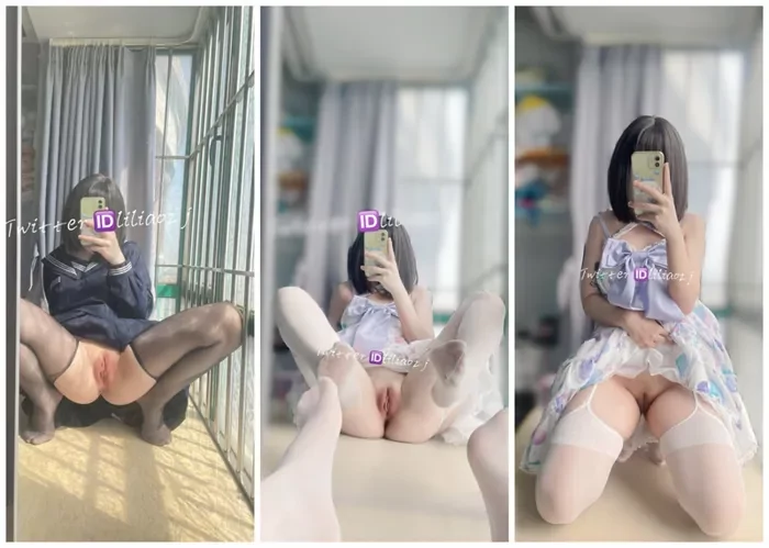 ツイッター美女のプライベートライブ映像 優雅でエロティックな雰囲気の放尿シーンを直観的に