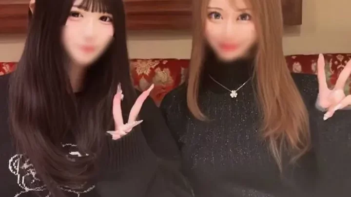 タイプ抜群の2人と奇跡のハーレム3P。レズ舐めに鬼攻めに我慢できずW中出しで合計4射精
