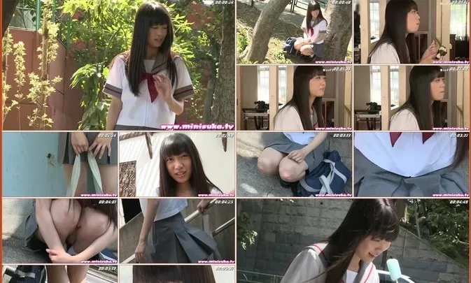 Minisuka.tv Koharu Nishino (Genjoshi) Limited Gallery MOVIE 01-02