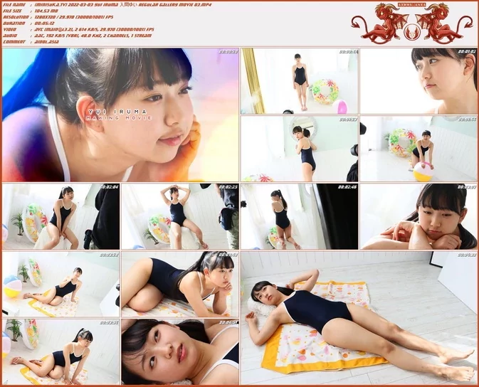 Minisuka.tv 2022 Yui Iruma Regular Gallery Movie 03